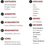 SPRAY LARANJA DECOR COLORGIN 742