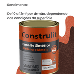 CONSTRULIT ESM. SINT. A B STANDARD VERMELHO CHASSIS 900ML