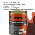 CONSTRULIT ESM. SINT. A B STANDARD VERMELHO CHASSIS 900ML