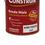 CONSTRUIR TINTA ACRILICA STANDARD KIWI FOSCO 3,6L