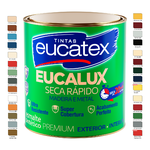 TINTA EUCALUX ESMALTE SINTETICO BRILHANTE PREMIUM COLORADO 900ML