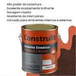 CONSTRULIT ESM. SINT. A B STANDARD TABACO 3,6LT