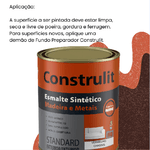 CONSTRULIT ESM. SINT. A B STANDARD VERMELHO CHASSIS 900ML