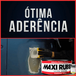 ADESIVO PLÁSTICO BRANCO MAXI RUBBER 700GR C/ CATALISADOR 9GR