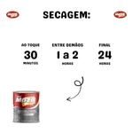 TINTA ESMALTE MARTELADO VERDE BRASIL 900ML