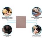 KIT MASSA ACRILICA 200GR + LIXA SECO 150