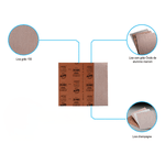 KIT MASSA ACRILICA 200GR + LIXA SECO 150