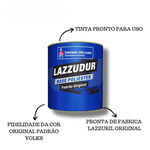KIT LAZZUDUR PRETO NINJA 900ML + VERNIZ POLIURETANO