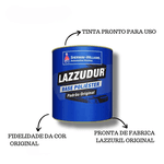 KIT LAZZUDUR PRATA LUNAR MET + VERNIZ POLIURETANO