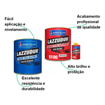 KIT LAZZUDUR PRATA LUNAR MET + VERNIZ POLIURETANO