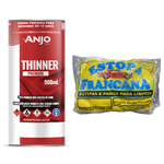 KIT THINNER 2900 900ML + ESTOPA 400GR