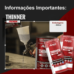 KIT THINNER 2900 900ML + ESTOPA 400GR