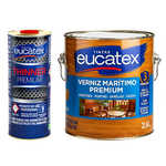 KIT VERNIZ MARITIMO BRILHANTE 3,6LT + THINNER 9800 900ML