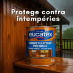 KIT VERNIZ MARITIMO BRILHANTE 3,6LT + THINNER 9800 900ML