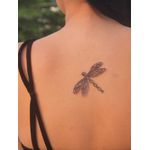 Pingente Joia Tatuada Libélula Prata