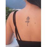 Pingente Joia Tatuada Rosa Prata