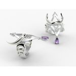 Anel Lua Crescente Tribal