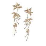 Brinco Flor de Princesa em Prata 925