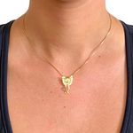 Pingente São Miguel Arcanjo em Ouro 18k