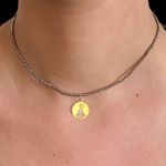 Medalha Nossa Senhora Aparecida em Ouro