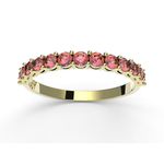 Meia Aliança de Rubi