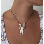 Pingente São Miguel Arcanjo Grande em Prata 