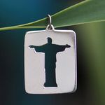 Pingente Cristo Redentor Prata