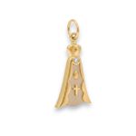 Pingente Mini Nossa Senhora de Fátima Ouro 18k
