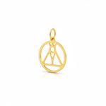 Medalha Nossa Senhora da Aparecida em Ouro 18k