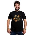 CAMISETA CARTUCHOS CAMUFLADA