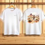 CAMISETA ANTIGUS COWBOY 02 COTTON BRANCA