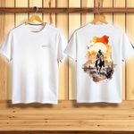 CAMISETA ANTIGUS COWBOY 03 COTTON BRANCA