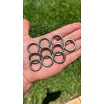 1 ARGOLA COQUERINHO 27MM BRANCA ZAMAC