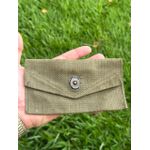 BOLSINHA MILITAR COM BOTÃO