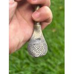 BOMBA DE MATE TERERÉ DE PRATA (DETALHE NO BOJO)