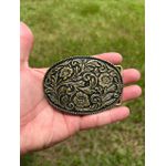 FIVELA COUNTRY FLORAL OVAL OURO VELHO