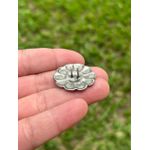 APLIQUE MARGARIDA FLOR 30 MM BRANCO