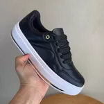 Tênis Casual Feminino Beira Rio Preto com Solado Branco
