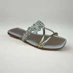 Rasteirinha Feminina Ramarim Dourada