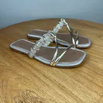 Rasteirinha Feminina Ramarim Dourada