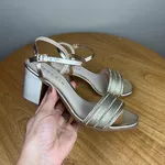 Sandália Feminina Ramarim Dourada