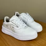 Tênis Casual Ramarim Branco com Prata