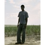 STRAIGHT JEANS - STONED BLACK