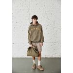 HALF CIRCLE HOODIE - PEANUT
