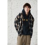 HALF CIRCLE HOODIE - DARK BLUE
