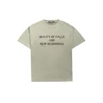 STENCIL T-SHIRT - OLIVE 