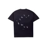 FREE BIRDS T-SHIRT - STONED BLACK