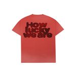 HOW LUCKY T-SHIRT - WASHED RED 