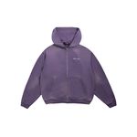 CLASSIC ZIP HOODIE - VIOLET