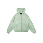 CLASSIC ZIP HOODIE - OLIVE GREEN